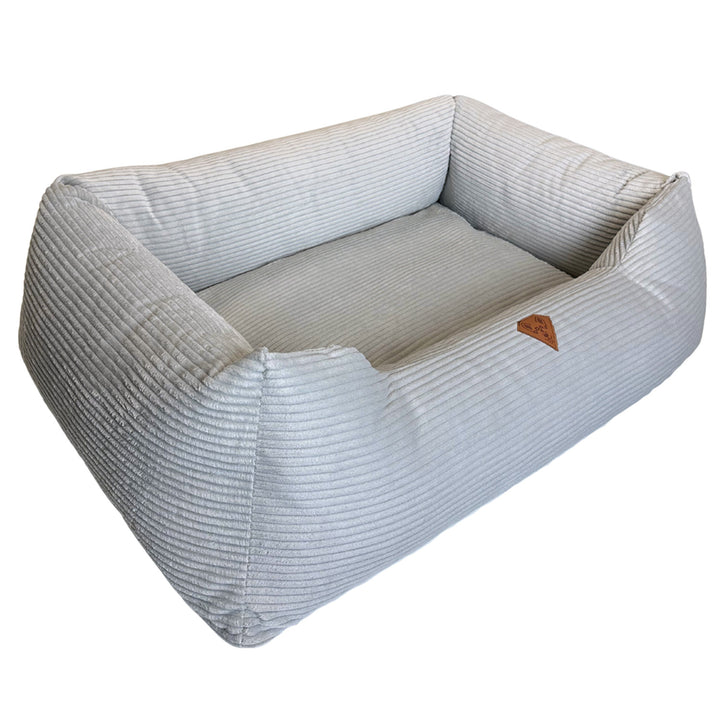 Premium-Hundebett aus Cord, 120 x 100 cm, zerlegbar, Dogs4life