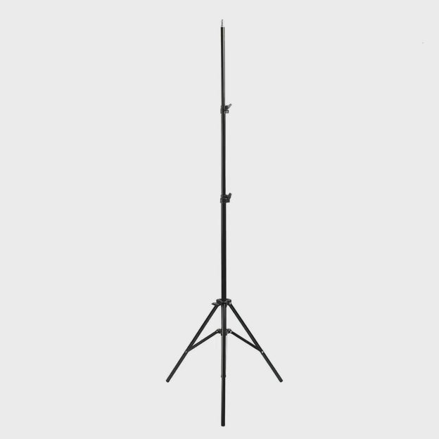 Maclean MC-163 Stativ für 12" Ringlicht Regulierbare Höhe 62-190 cm Beleuchtungsstativ Lampenstativ 3kg Traglast Lichtstativ