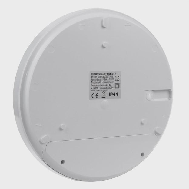 Maclean MCE357 W Bewegungsmelder LED Lampe infrarot 10W IP44 Naturweiß 4000K 900lm Weiß