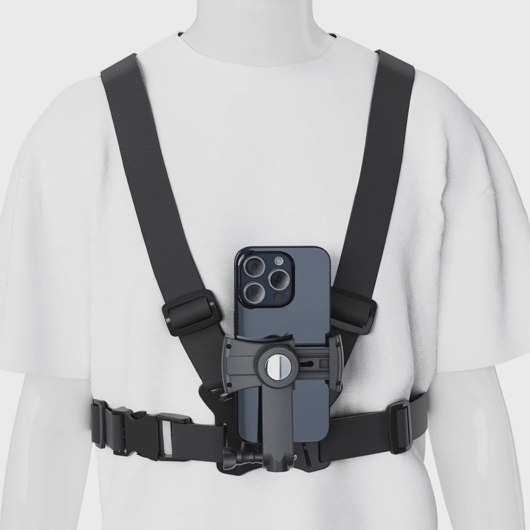 Maclean Sports Phone Harness, universal, für Handy, Kamera, GoPro und andere Kameras, schwenkbare Halterung, MC-294