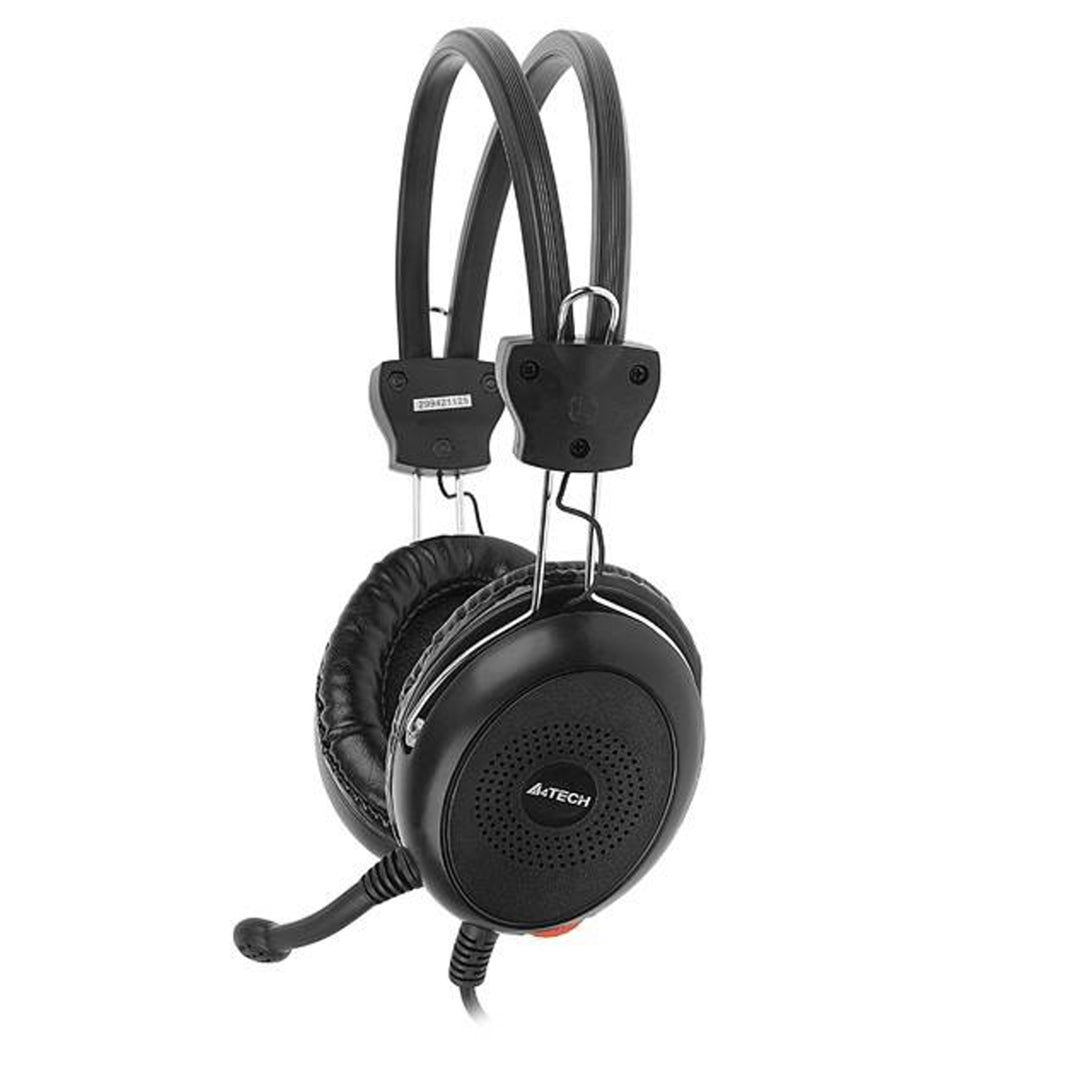 A4TECH HS-30 ComforFit Stereo-Headset Kopfhörer  On-Ear Kopfhörer 40mm Treiber  Schwarz