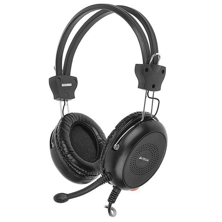 A4TECH HS-30 ComforFit Stereo-Headset Kopfhörer  On-Ear Kopfhörer 40mm Treiber  Schwarz