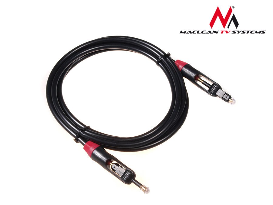 Maclean TV Systems Drehbares 2in1 Toslink Kabel  0,5m bis 3m