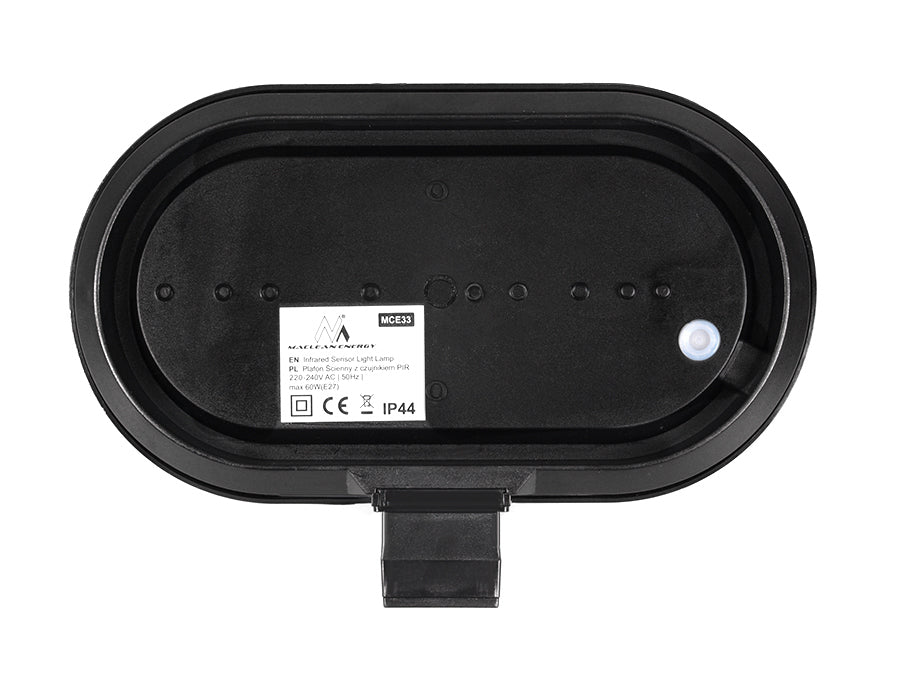 Wandleuchte Maclean, mit PIR-Sensor, max. 60 W, 180°, MCE33B