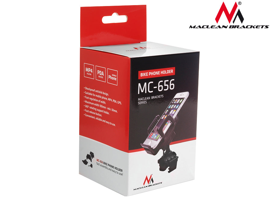 Motorrad-/ Fahrradhalterung für Smartphone Maclean MC-656