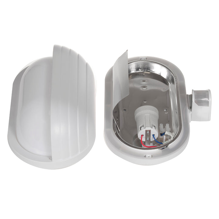 Wandleuchte Maclean, mit PIR-Sensor, max. 60 W, 180°, MCE33 W