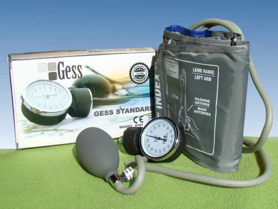 Analoge Manometer + Stethoskop + Ätzen, GESS TRANSPORT FREE