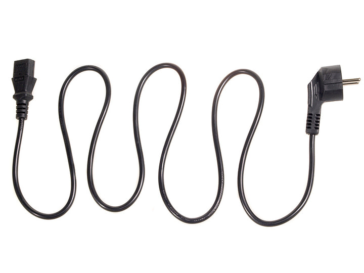 Maclean power cable, 3 pin, IEC C13, EU plug, 1.5m, MCTV-691