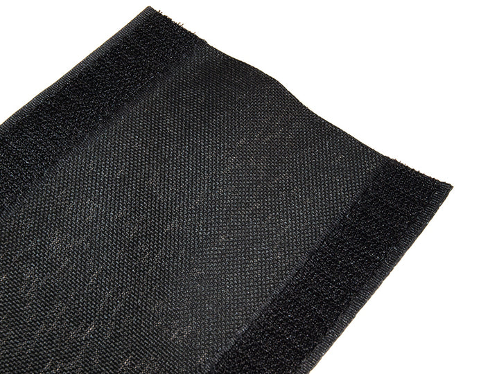 Maclean Kabelabdeckung, Kabelabdeckung, 105mm x 2000mm, Boden, Klettverschluss, schwarz, MCTV-677 B