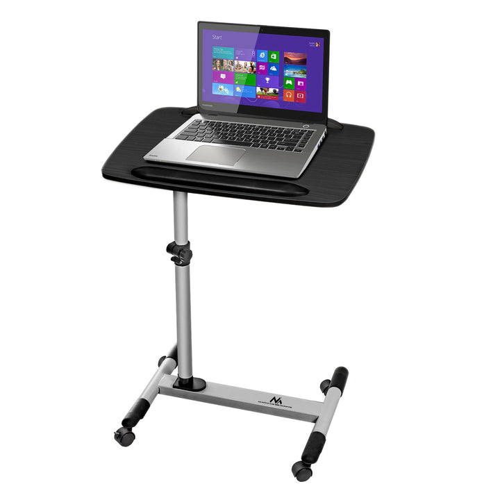 Maclean MC-671 Laptopständer Projektorständer Laptoptisch Notebookständer auf Rollen höhenverstellbar Halterung