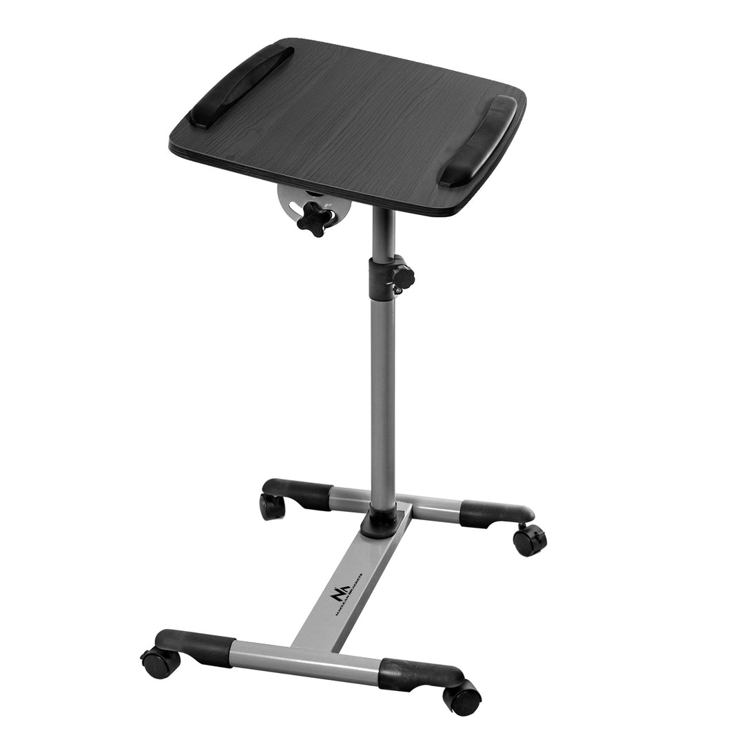 Maclean MC-671 Laptopständer Projektorständer Laptoptisch Notebookständer auf Rollen höhenverstellbar Halterung