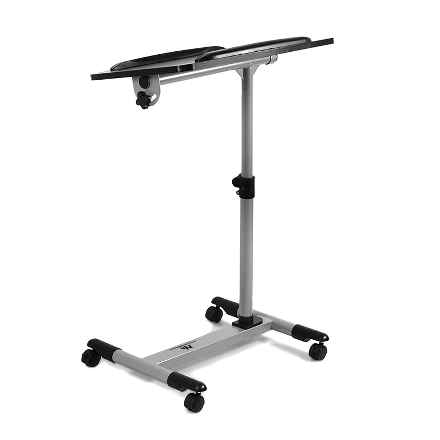 Maclean MC-671 Laptopständer Projektorständer Laptoptisch Notebookständer auf Rollen höhenverstellbar Halterung