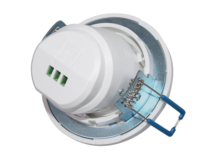 Maclean PIR-Bewegungsmelder, Infrarot, Unterputz, Reichweite 6m, 800W/400W, MCE130