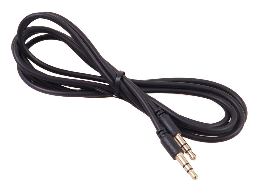 Maclean MCTV-815 Klinke 3,5mm Stecker-Stecker Kabel 1,5m schwarz