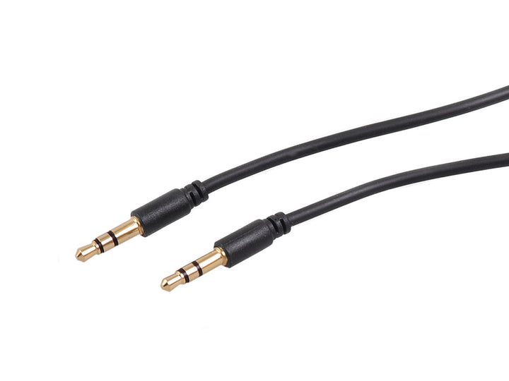 Maclean MCTV-815 Klinke 3,5mm Stecker-Stecker Kabel 1,5m schwarz