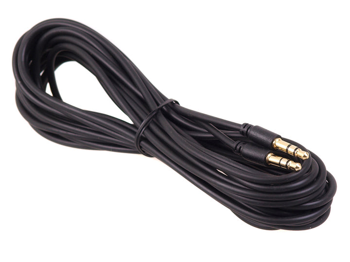 Maclean MCTV-815 Klinke 3,5mm Stecker-Stecker Kabel 1,5m schwarz