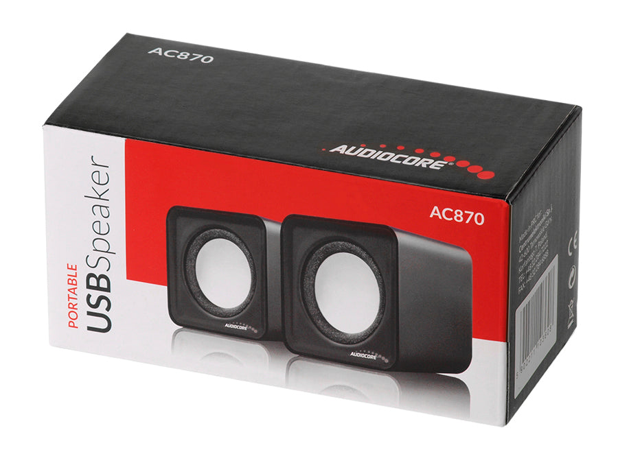 AUDIOCORE AC870 S 6W USB COMPUTER PC- LAUTSPRECHER