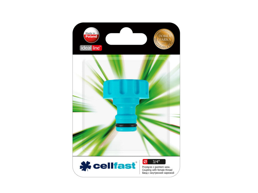 Schlauchanschluss mit Innengewinde 3/4" Cellfast Ideal Line