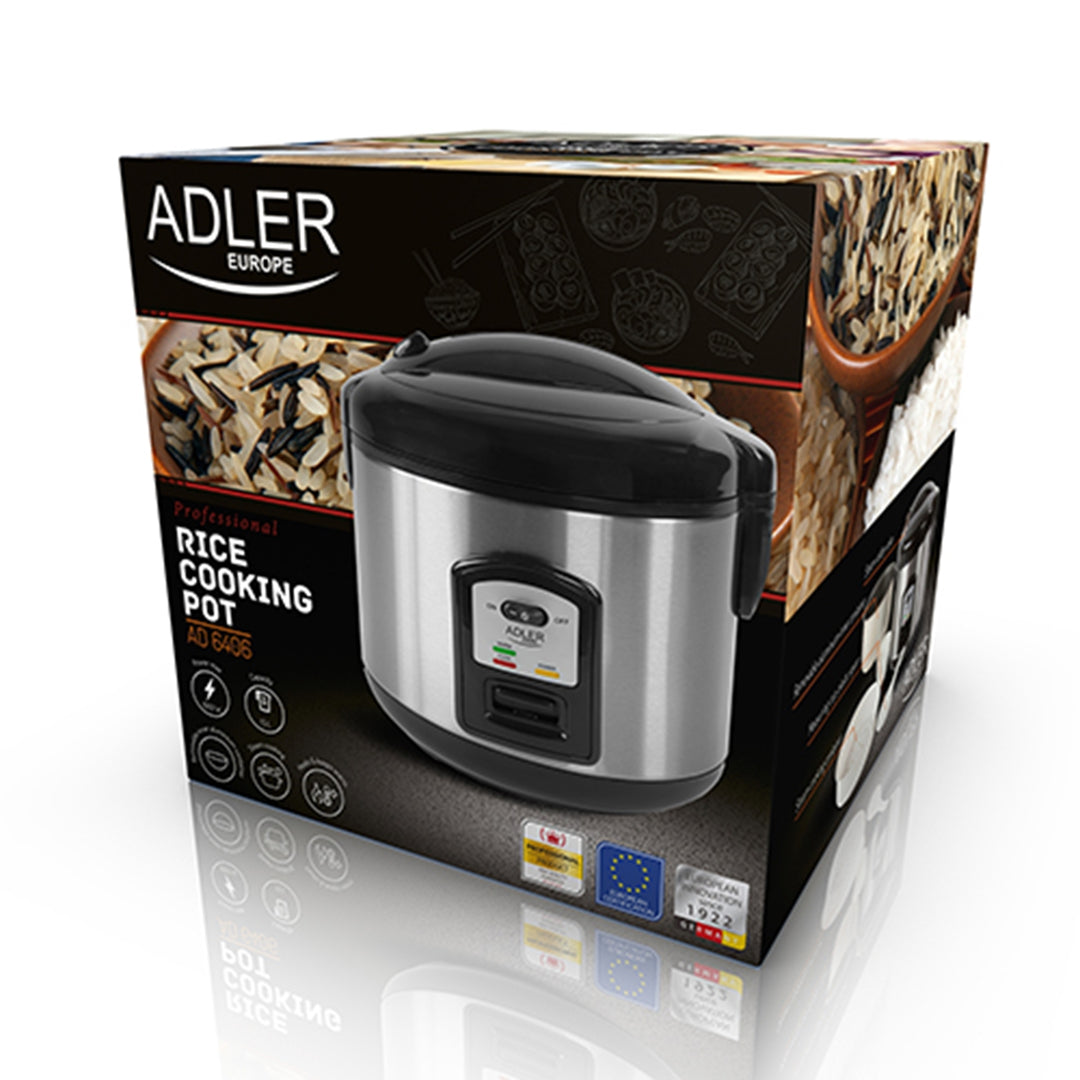 Schnellkochtopf  Reiskocher 1,5 L 1000 W ADLER AD6406