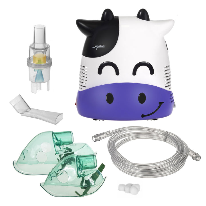 Omnibus PR-812 Inhaliergerät Set für Kinder - ProMedix Kuh