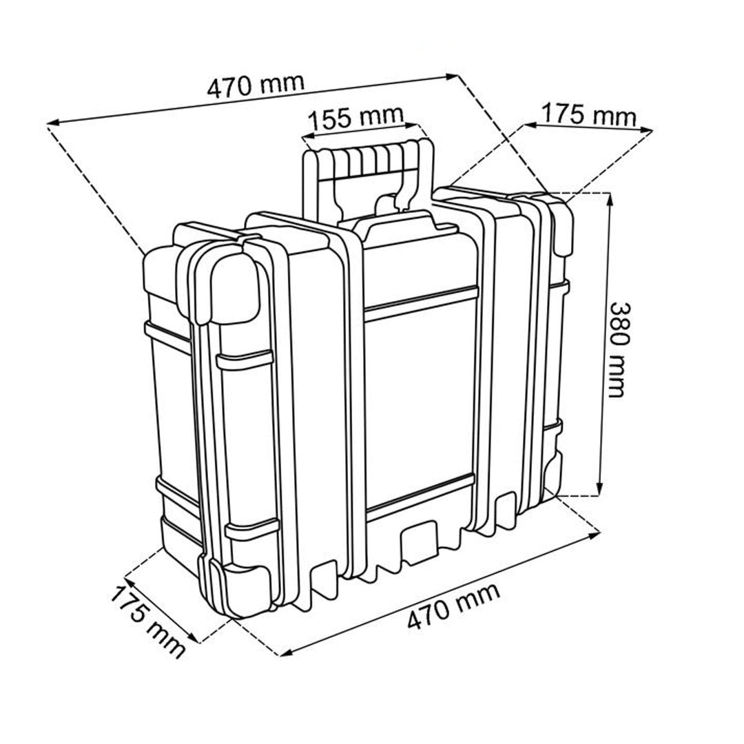 Eine praktische Box mit großem Fassungsvermögen Keter Technician Box