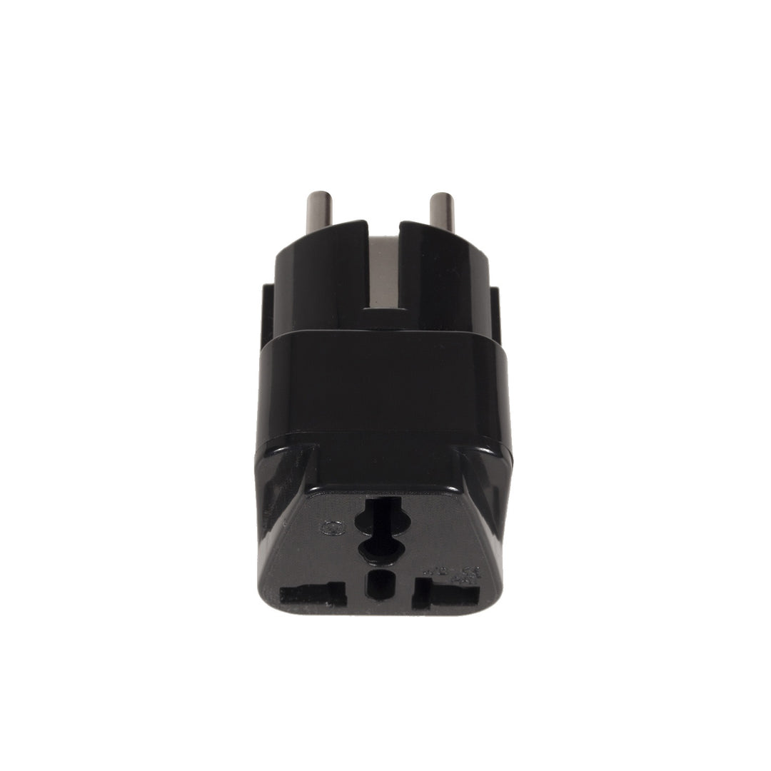 Maclean Energy Reise Adapter UK / GB auf EU Universal Schuko Stecker England Deutschland Euro