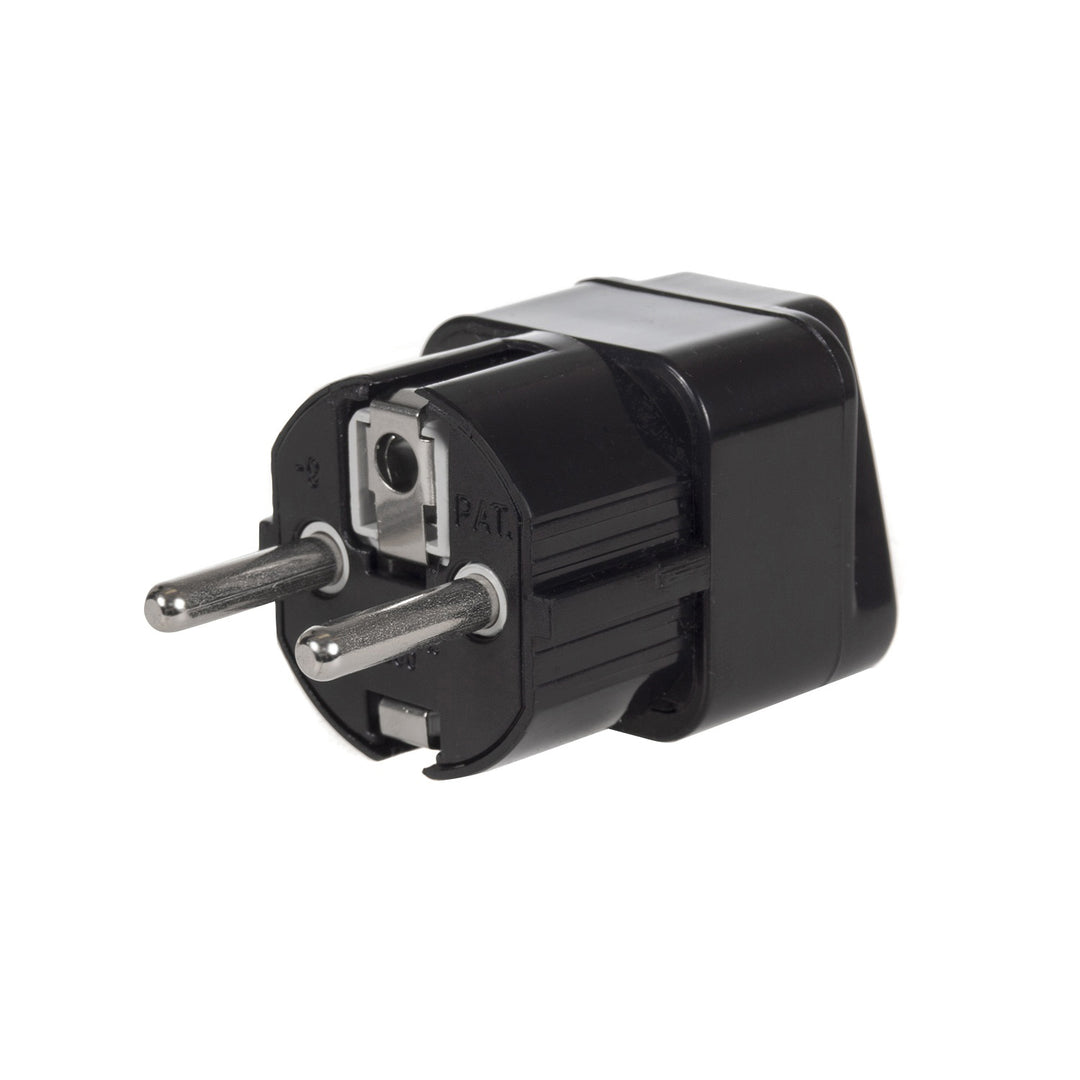 Maclean Energy Reise Adapter UK / GB auf EU Universal Schuko Stecker England Deutschland Euro