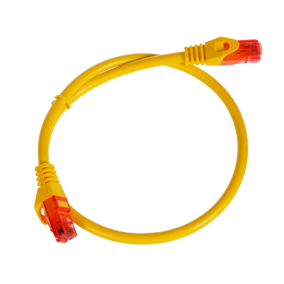 LAN Netzwerkkabel pr. Ethernet RJ45 UTP cat6 0.5m Maclean MCTV-300 Y