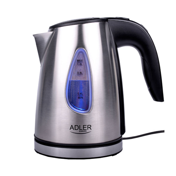 Wasserkocher 1 Liter AD1203 Adler Wasserstandsanzeige