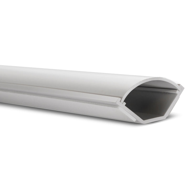 Abdeckband Maclean, Kabelkanal, Mit Band, Weiß, 1,5m 73*42mm, MCTV-577