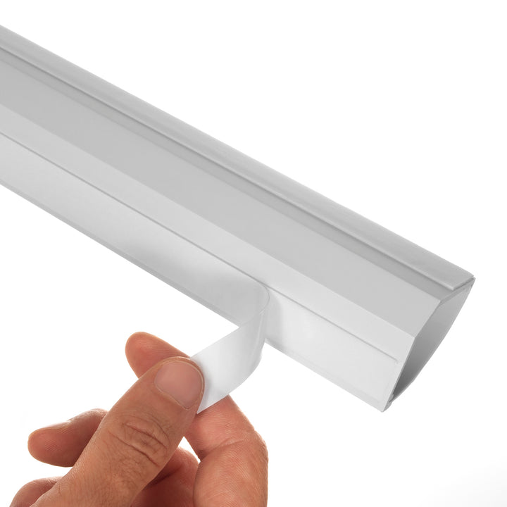 Abdeckband Maclean, Kabelkanal, Mit Band, Weiß, 1,5m 73*42mm, MCTV-577