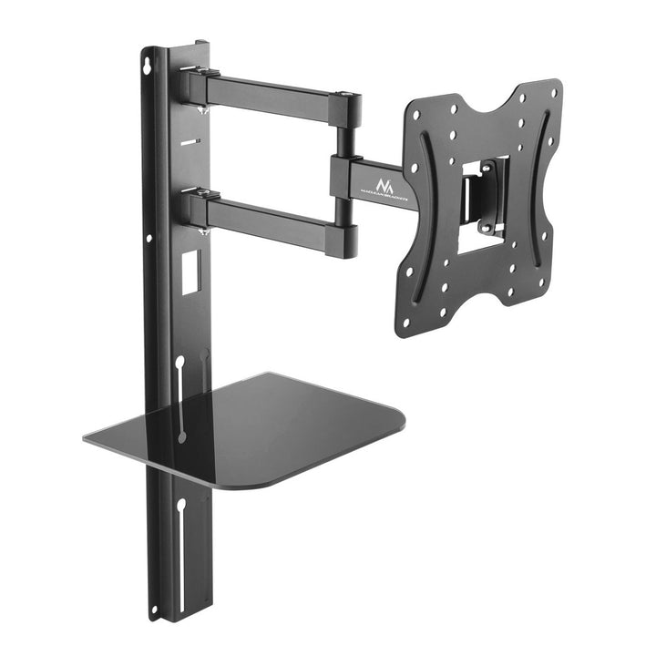 TV-Halterung mit DVD-Ablage Maclean, VESA 200x200, 23"-42", 30 kg, MC-771