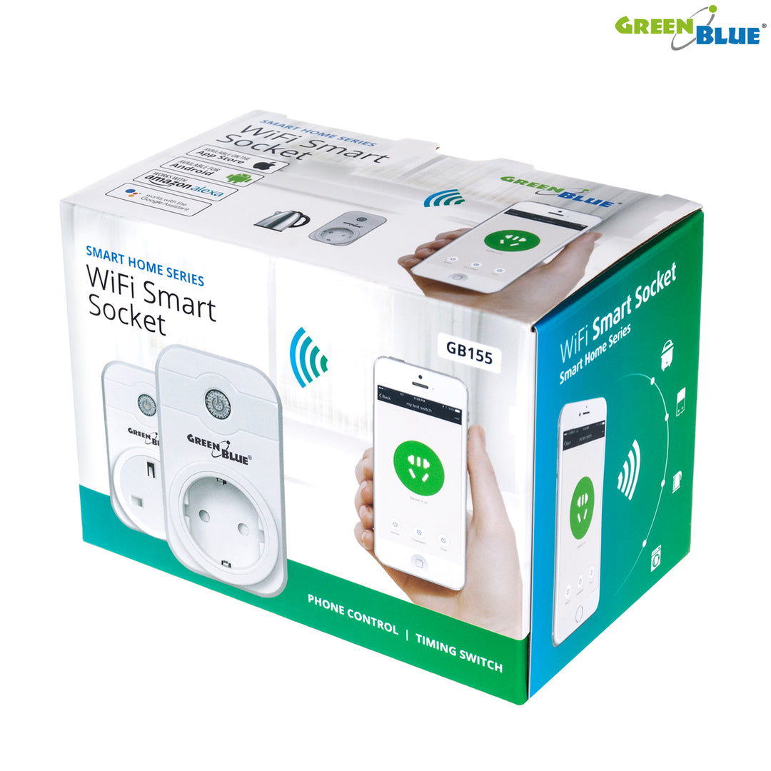 GreenBlue GB155G - Kompatibel mit Amazon Alex und Google Home