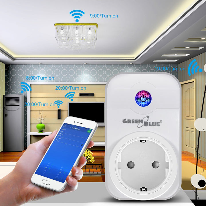 GreenBlue GB155G - Kompatibel mit Amazon Alex und Google Home