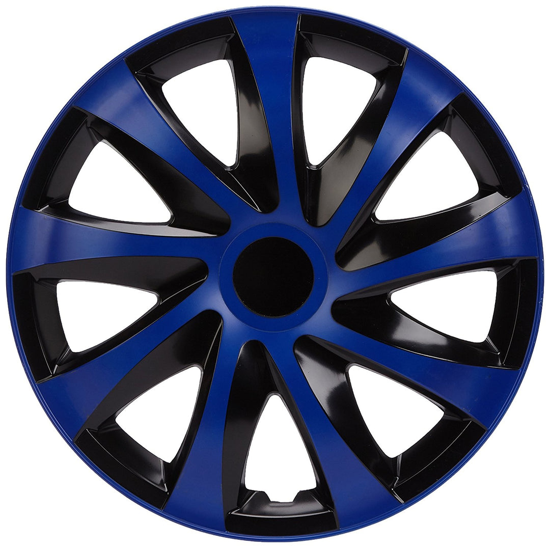 Universal Radkappen 16" NRM DRACO blau/schwarz 4 Stück