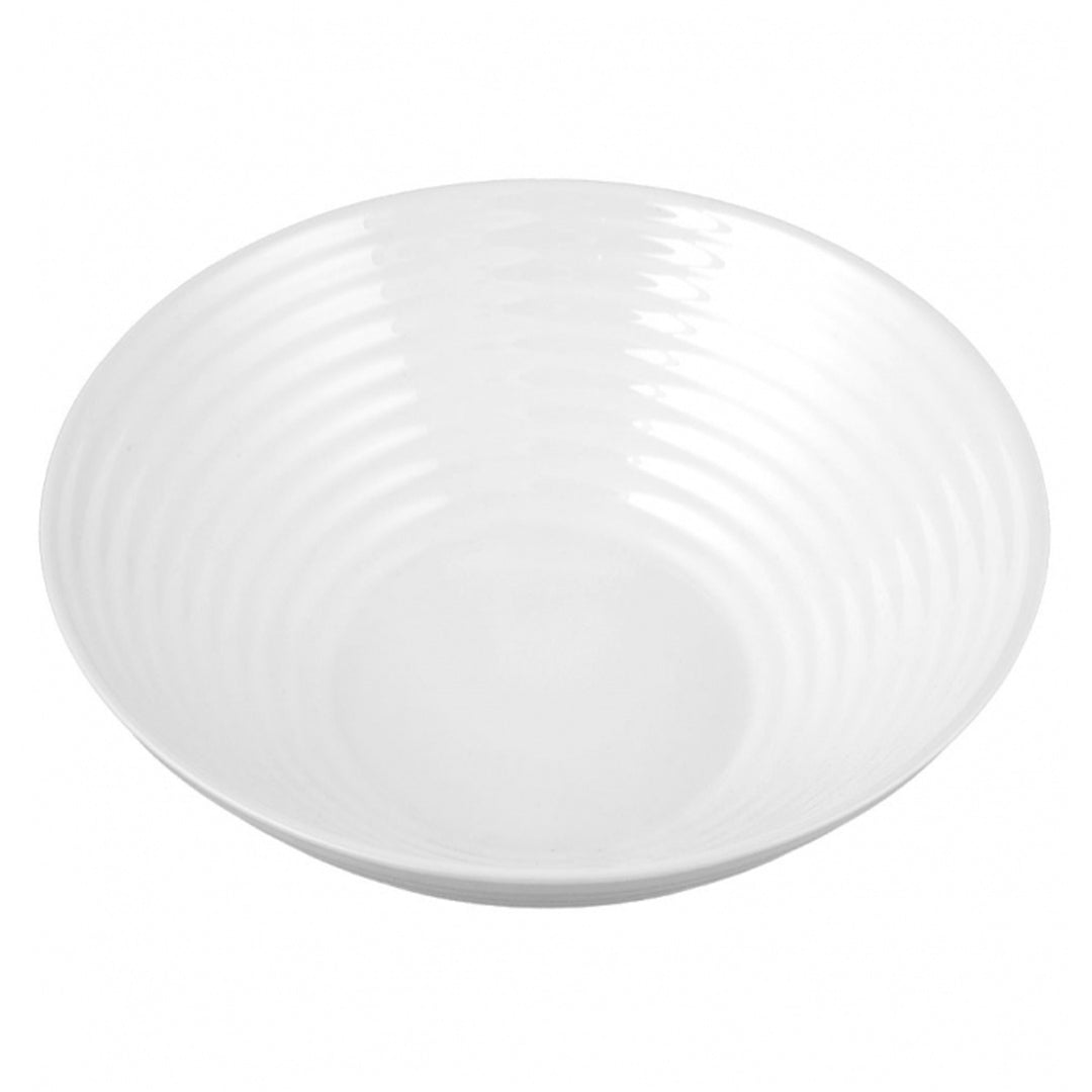Luminarc 06455 20cm runde Salatschüssel weiß aus weißem gehärtetem Glas