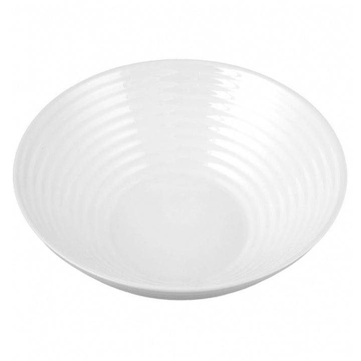 Luminarc 06455 20cm runde Salatschüssel weiß aus weißem gehärtetem Glas