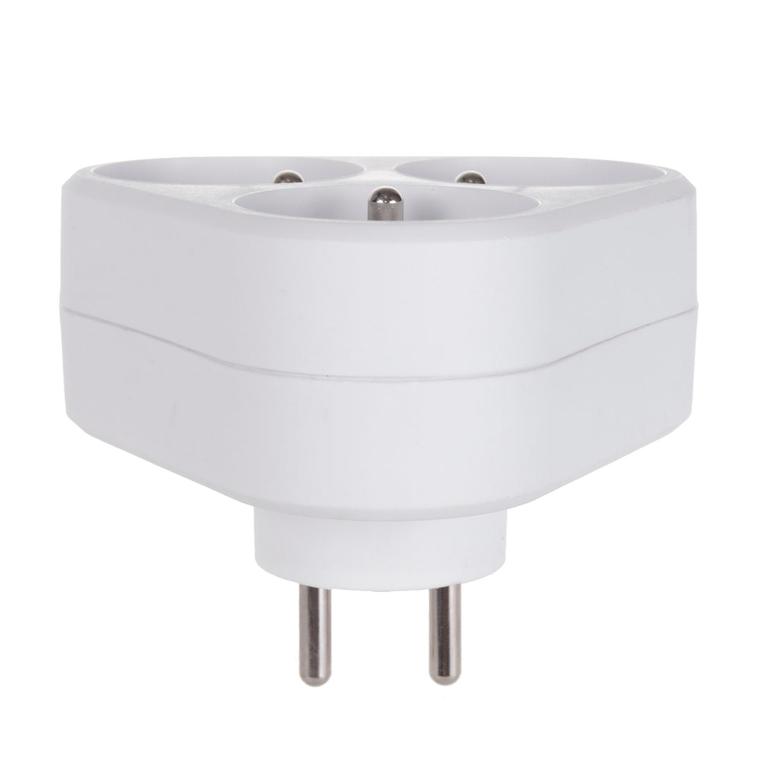 Dreifachsteckdose mit Masse Maclean Energy MCE214 16A