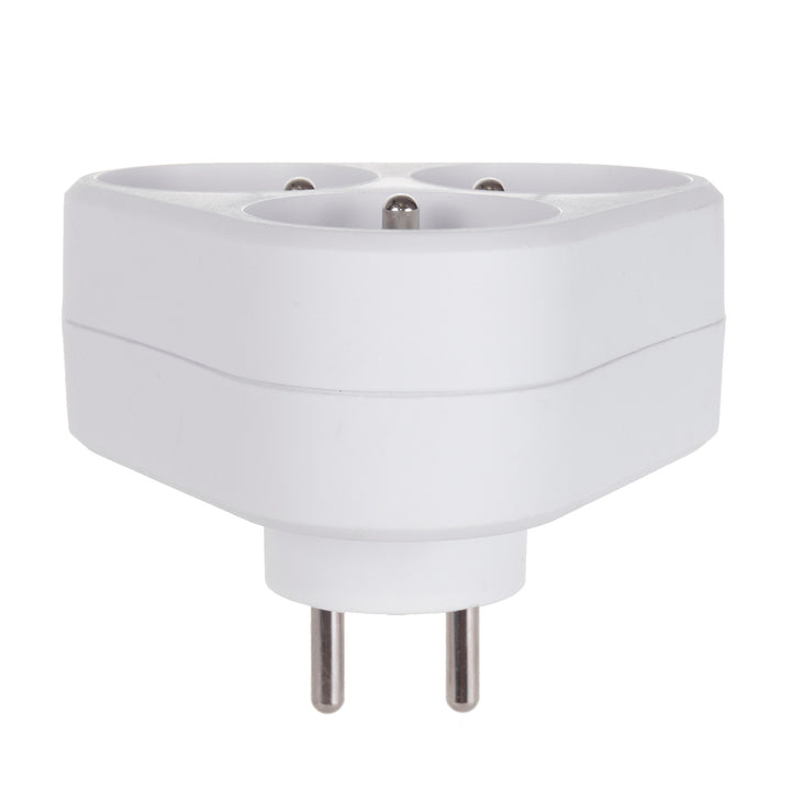 Dreifachsteckdose mit Masse Maclean Energy MCE214 16A
