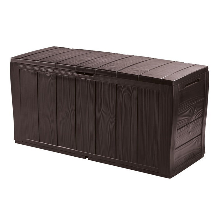 Keter Sherwood 270L Gartenbox Aufgewahrungsbox  braun