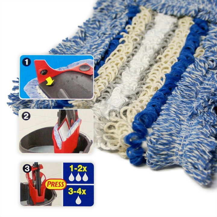 Vileda-Moppbezug für die Reinigung von Fliesen und PVC, Ultramax Tiles Care
