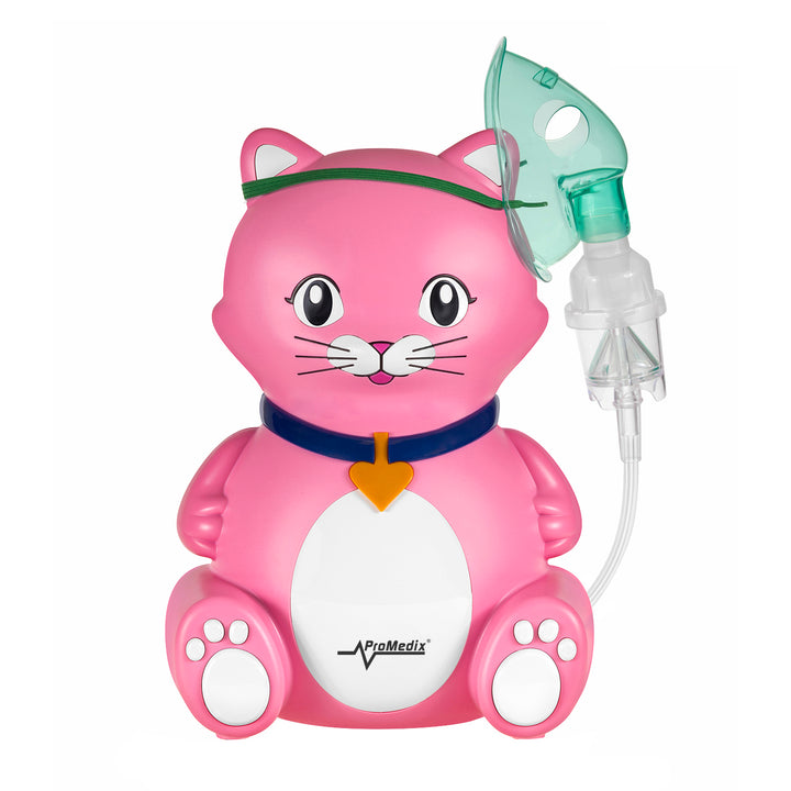 Inhaliergerät Katze Kinder Inhalator Aerosol Therapie Vernebler Inhalation Kompressor Aerosolvernebler Inhalationsgerät