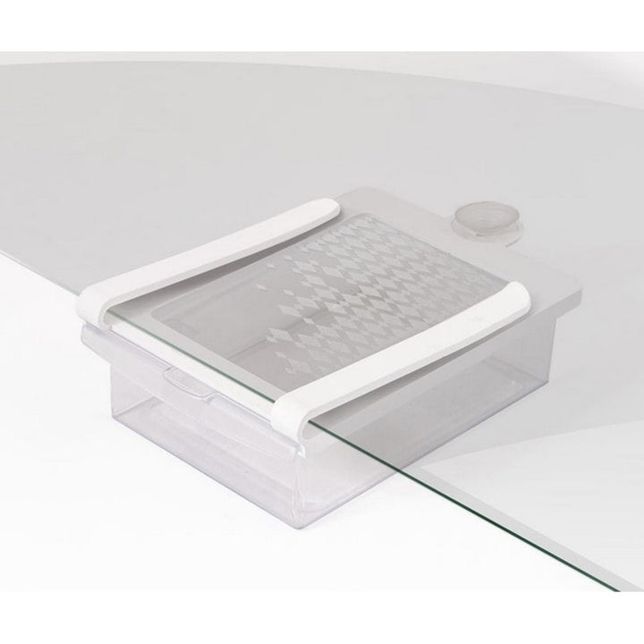 Kühlschrank Schublade Organizer mit Saugnapf Regal Halter Box Aufbewahrungsbox BPA Frei