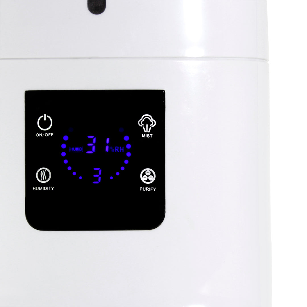 Hanks Air NAW-10 Ultraschall-Luftbefeuchter mit  Aromatherapie Raumbefeuchter Touch-Panel Keramikfilter Fernbedienung