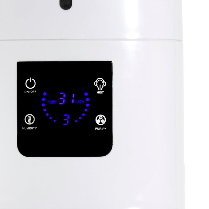 Hanks Air NAW-10 Ultraschall-Luftbefeuchter mit  Aromatherapie Raumbefeuchter Touch-Panel Keramikfilter Fernbedienung