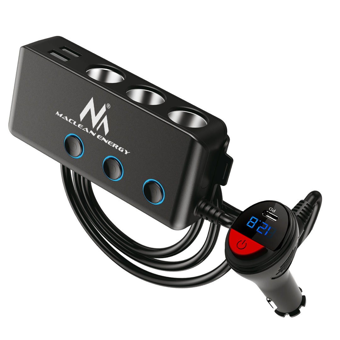 Maclean Energy MCE218 - Mit USB Quick Charge 3.0 & Power Delivery