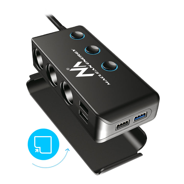 Maclean Energy MCE218 - Mit USB Quick Charge 3.0 & Power Delivery
