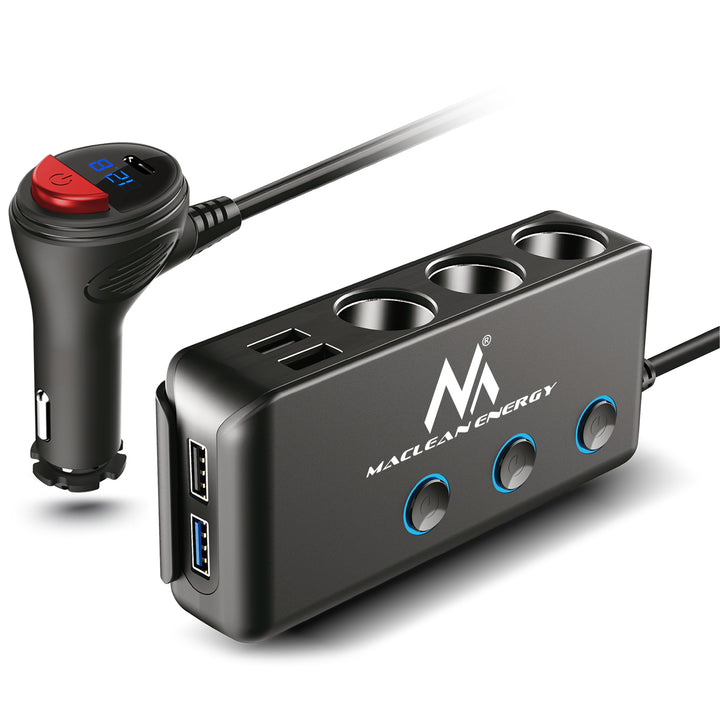 Maclean Energy MCE218 - Mit USB Quick Charge 3.0 & Power Delivery