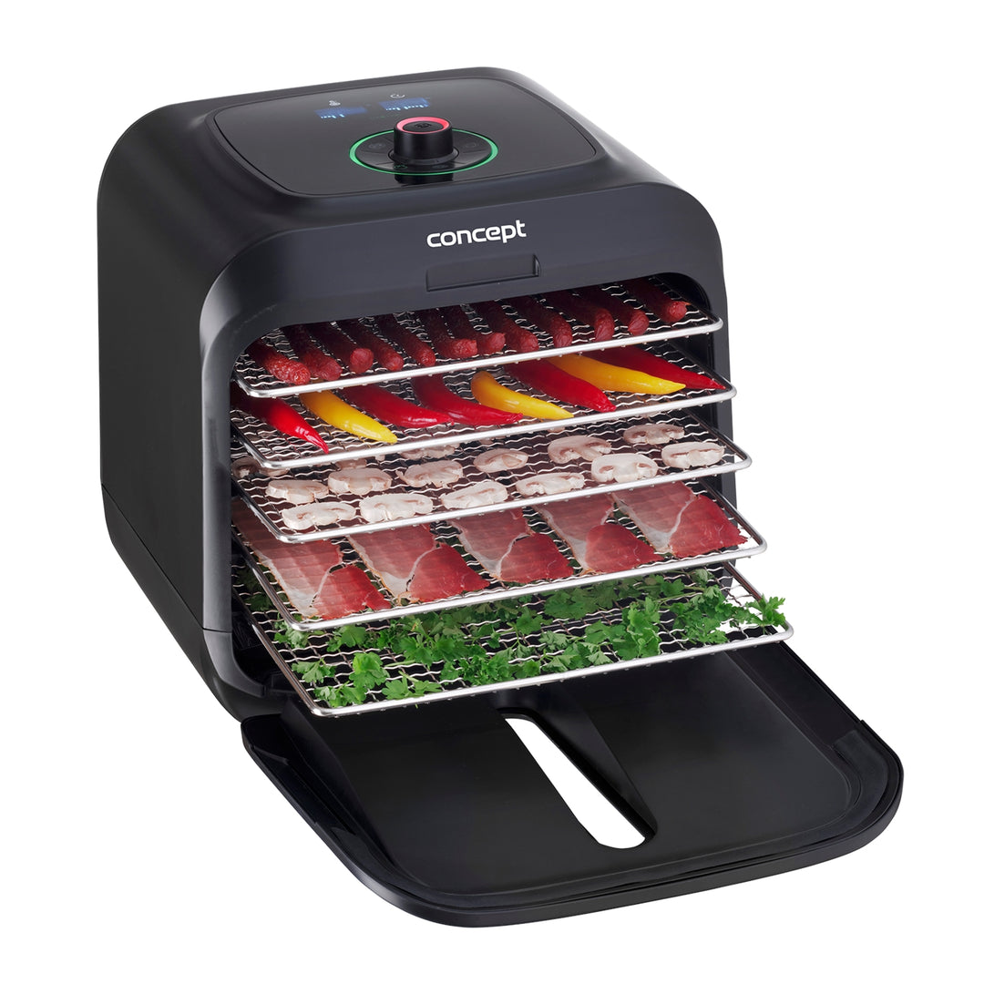 Concept Infra 500W Lebensmitteltrockner: Obst, Gemüse, Pilze, Kräuter, Blumen und Fleisch