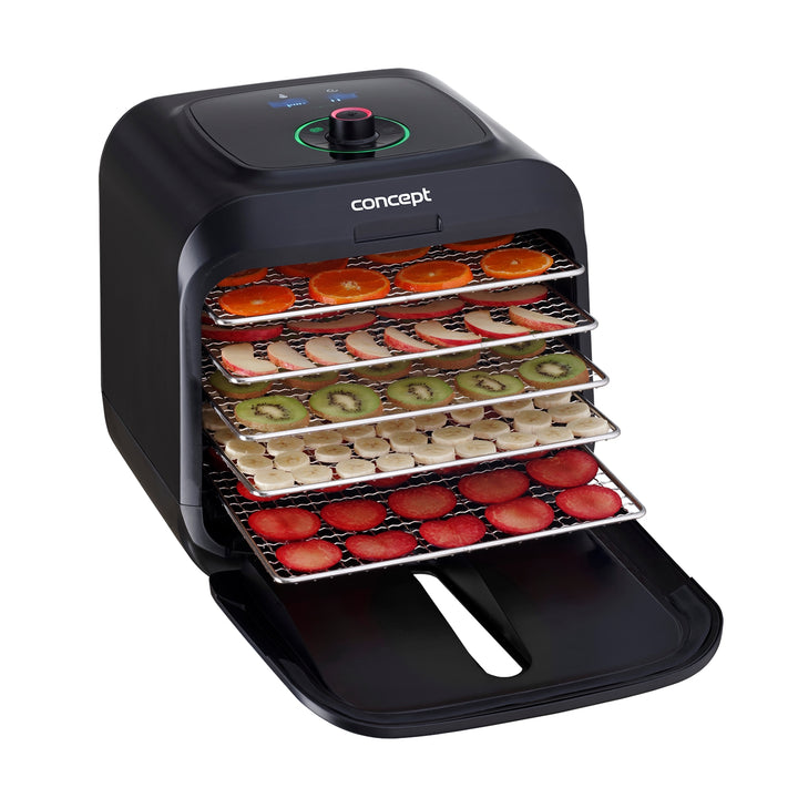 Concept Infra 500W Lebensmitteltrockner: Obst, Gemüse, Pilze, Kräuter, Blumen und Fleisch
